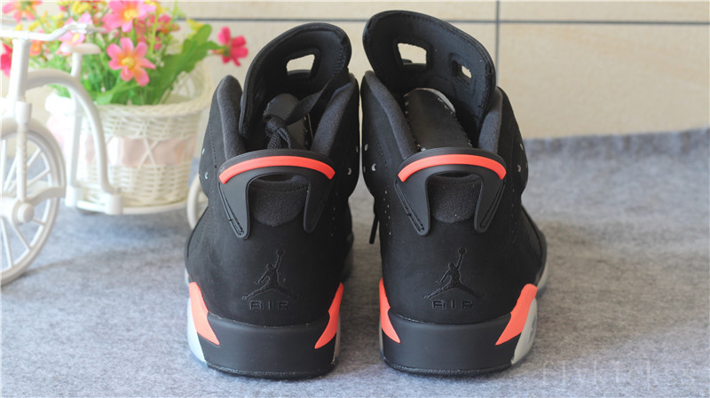 Authentic Air Jordan 6 Retro Black Infrared